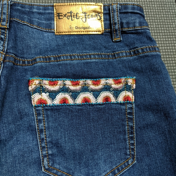 DESIGUAL Exotic  Slim jeans 👖 - Picture 9 of 16